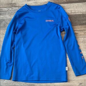 Magellan Outdoors Vibrant Blue Long Sleeve Tee